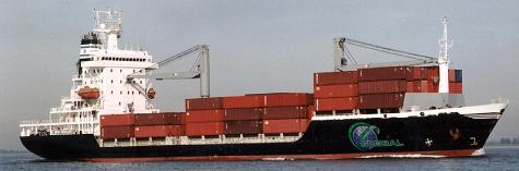 A Global Ocean Shipping Ship